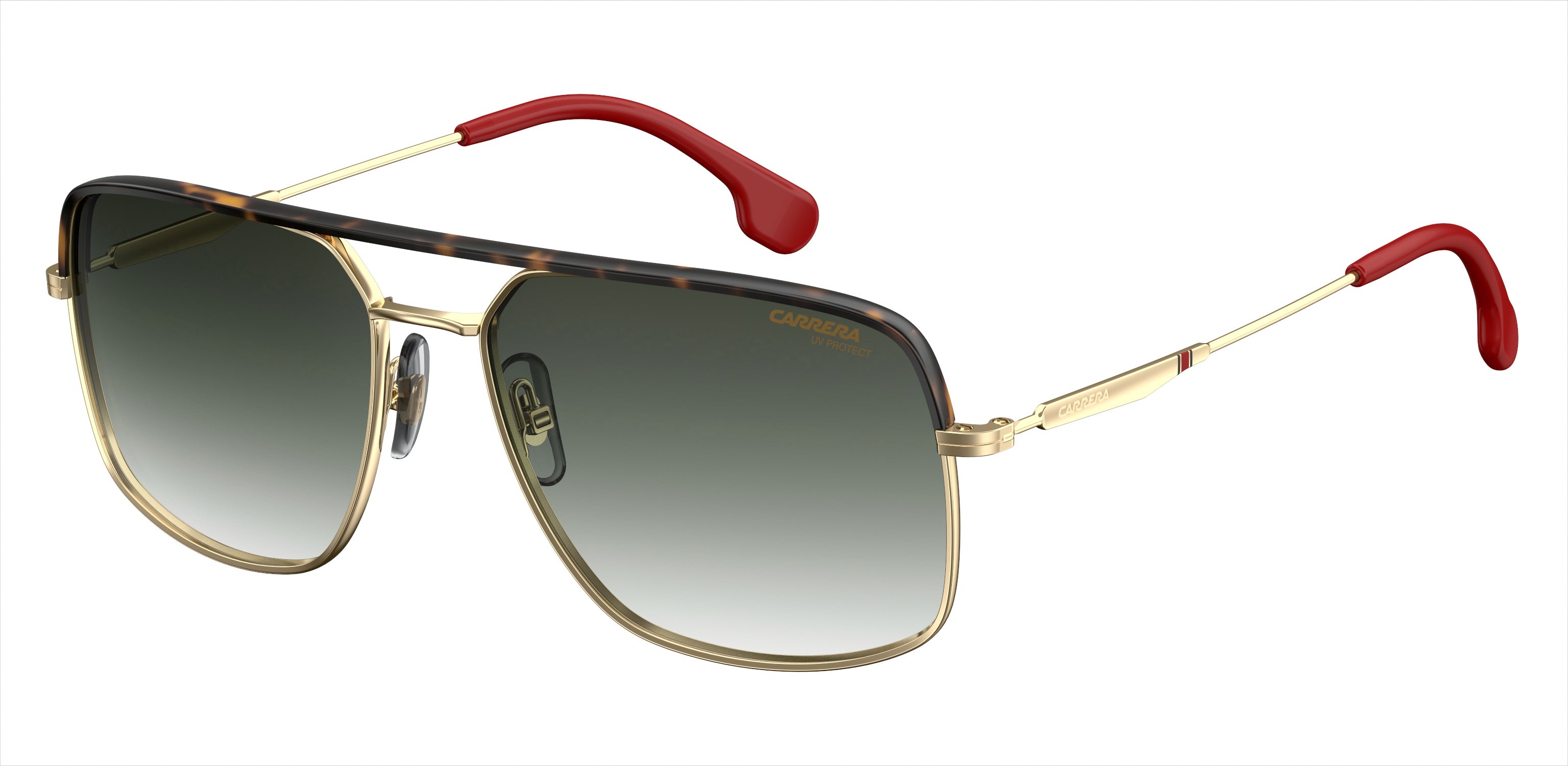 CARRERA 152/S RHL 6017 Polarized Sunglasses for Men & Women - UV Protection, Classic Aviator Style - Perfect for Driving, Beach & Outdoor Activities