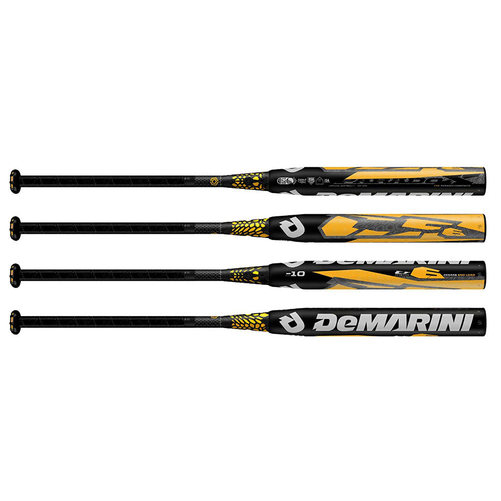 DeMarini CF6 Insane CFI14 Fastpitch Softball Bat - End Loaded for Power Hitting | Perfect for Competitive Softball Games & Training Sessions