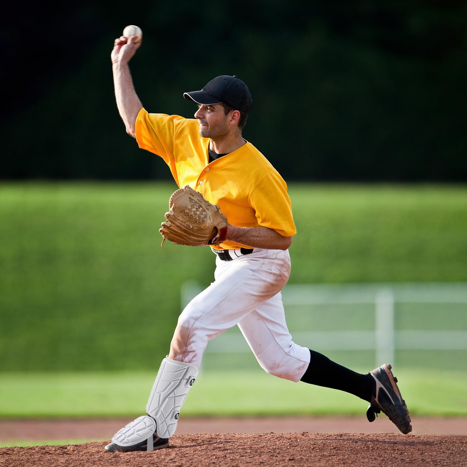 Baseball & Softball Batter's Leg Guards - Youth & Adult Shin Guards for Hitting Protection - Perfect for Training, Games & Practice
