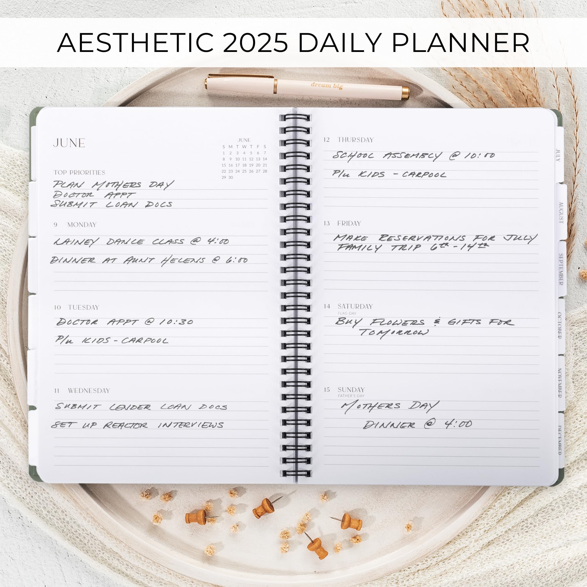 2025 Daily Planner for Women & Men - 7