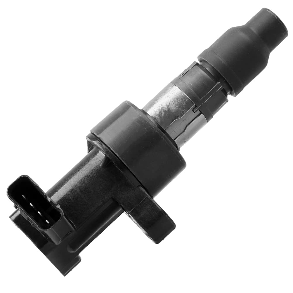 AUTOMUTO Ignition Coil Pack - Compatible with 2004-2008 Jaguar S-Type 3.0L V6 Engine - Direct Replacement for OEM Part UF435 - Improves Engine Performance & Fuel Efficiency