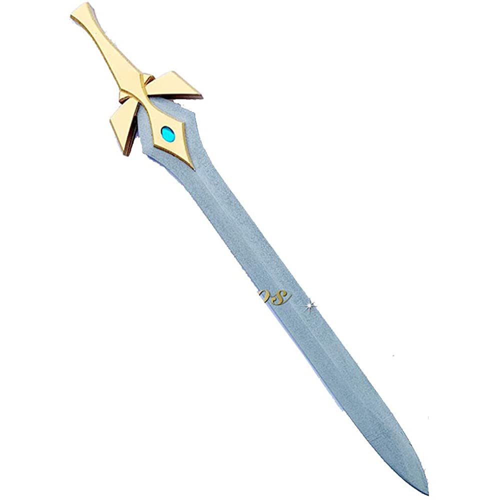 She-Ra and The Princesses of Power Adora Sword - Anime Cosplay Prop, Halloween Costume Accessory, Role Playing Toy for Kids & Adults - Perfect for Cosplay Events, Halloween Parties, and Collectors