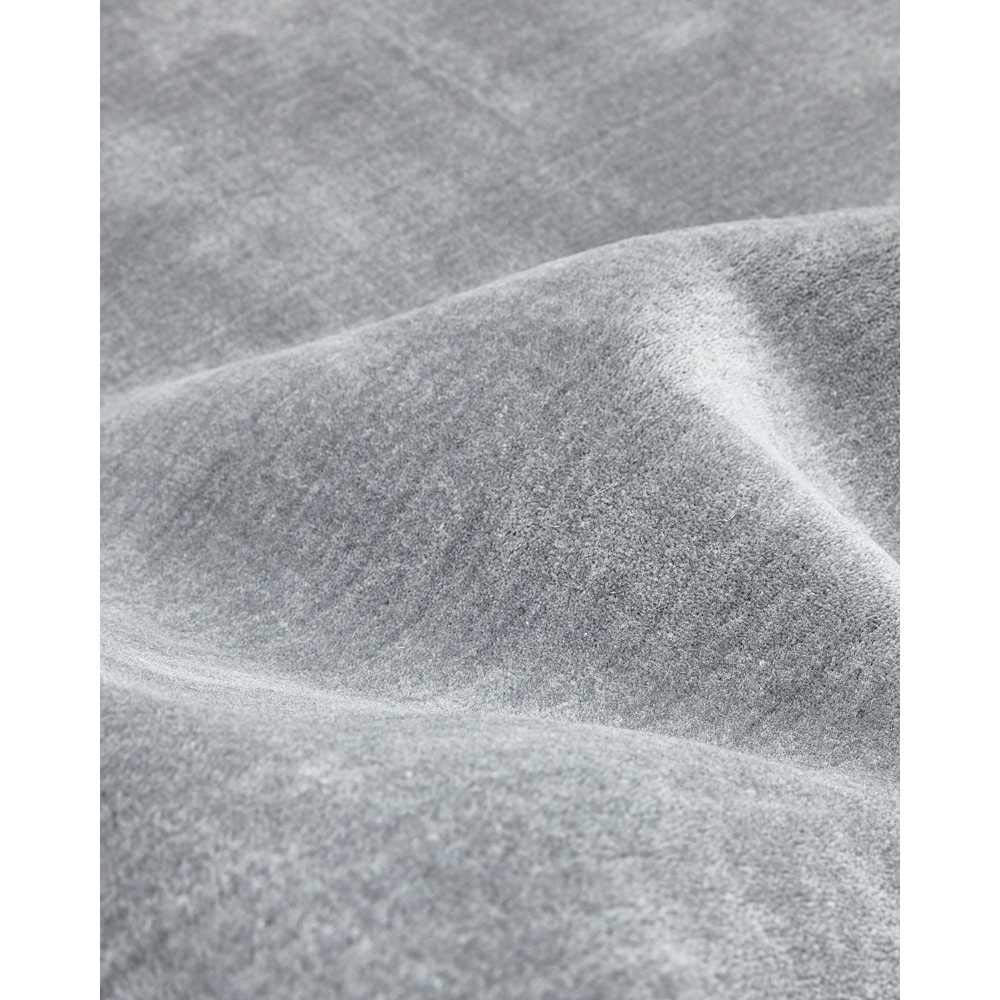 Solo Rugs Wellington Contemporary Solid Loom Knotted Area Rug - Charcoal Gray, 9' x 12' - Perfect for Living Room, Bedroom & Office Decor
