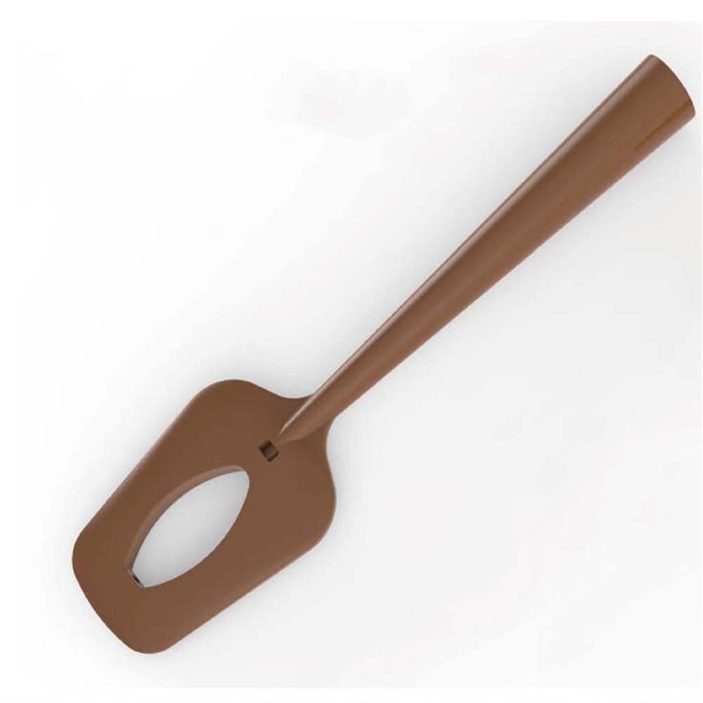 Heat-Resistant Silicone Spatula with Built-in Digital Thermometer - Non-Stick Cooking Utensil for Baking, Candy Making & Precise Temperature Control - Perfect for Cakes, Chocolate, Caramel & More
