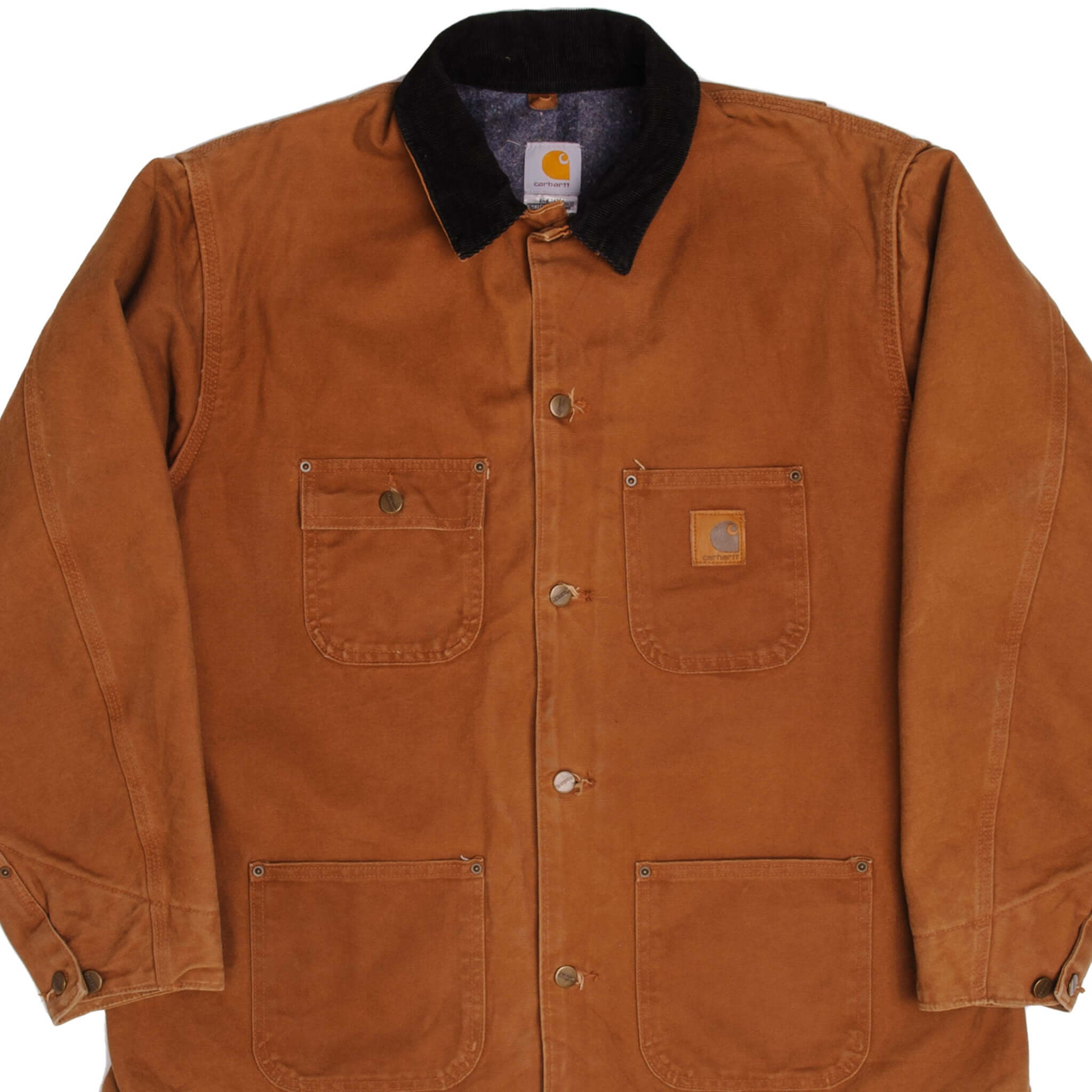 Vintage Carhartt Michigan Chore Lined Jacket 1990s - Size XL - Durable Workwear for Outdoor Activities & Cold Weather Protection