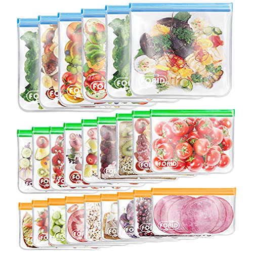 Value Pack: 24 Piece Multicolor (6 Gallon + 9 Sandwich + 9 Snack)
