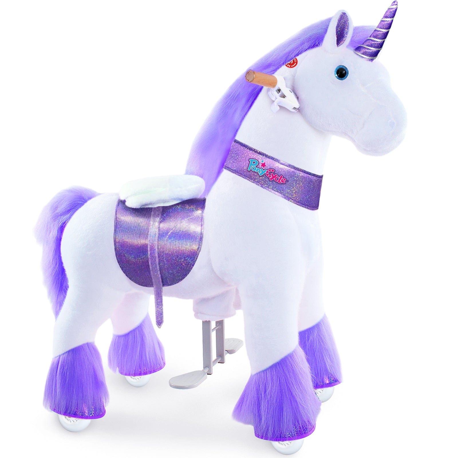 Ponycycle Ride On Toy for Kids Ages 3-5 | Interactive Rocking Horse with Wheels | Perfect for Indoor & Outdoor Play, Birthday Gifts, and Preschool Learning Activities