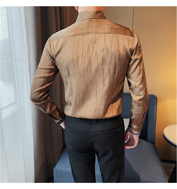 Premium LUXE Long Sleeve Shirt for Men & Women | Soft Comfortable Button Down Shirt | Perfect for Office, Casual Wear & Date Night Outfits