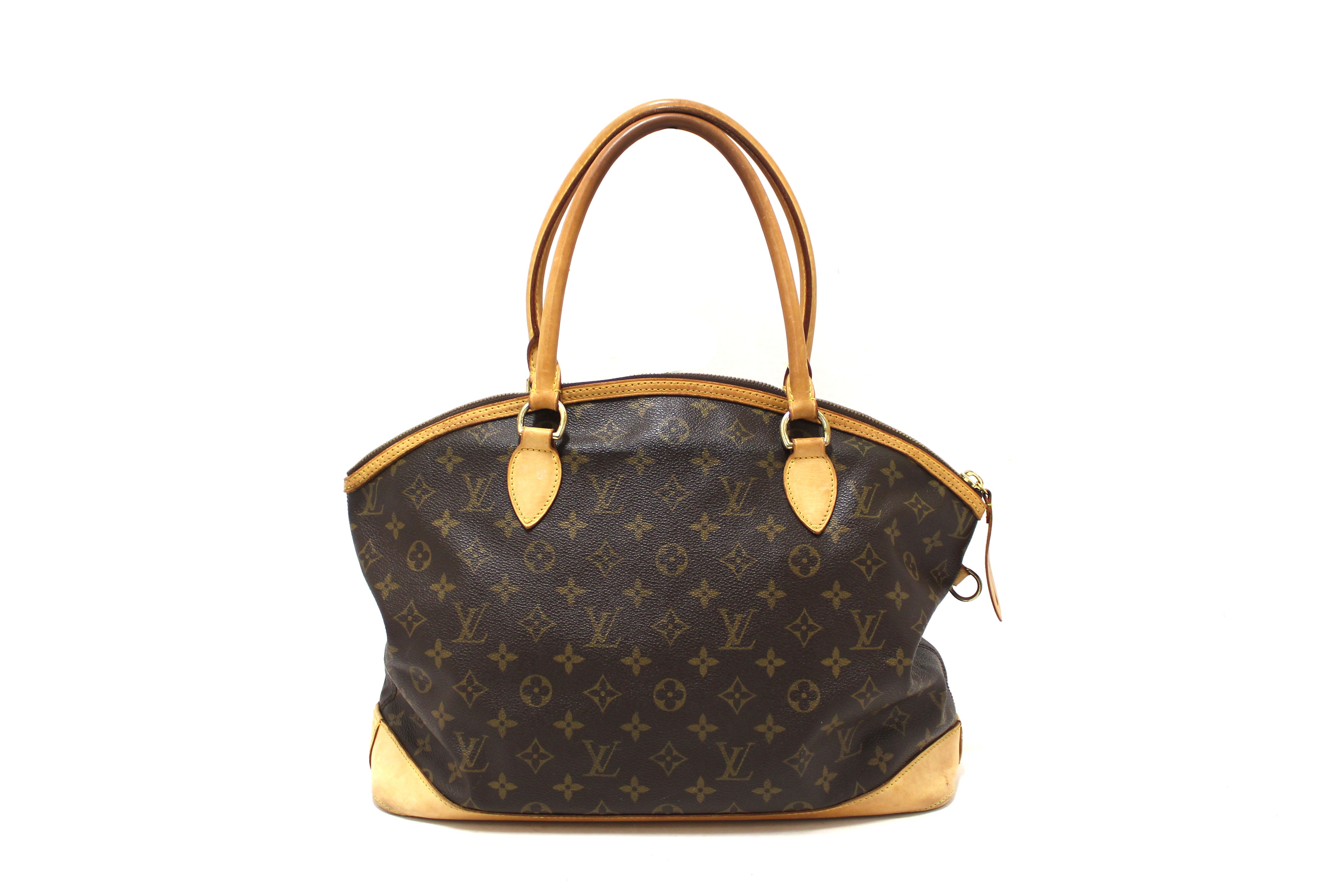 Authentic Louis Vuitton Monogram Canvas Lockit Horizontal Shoulder Bag - Luxury Designer Handbag for Women, Perfect for Work, Travel & Everyday Use