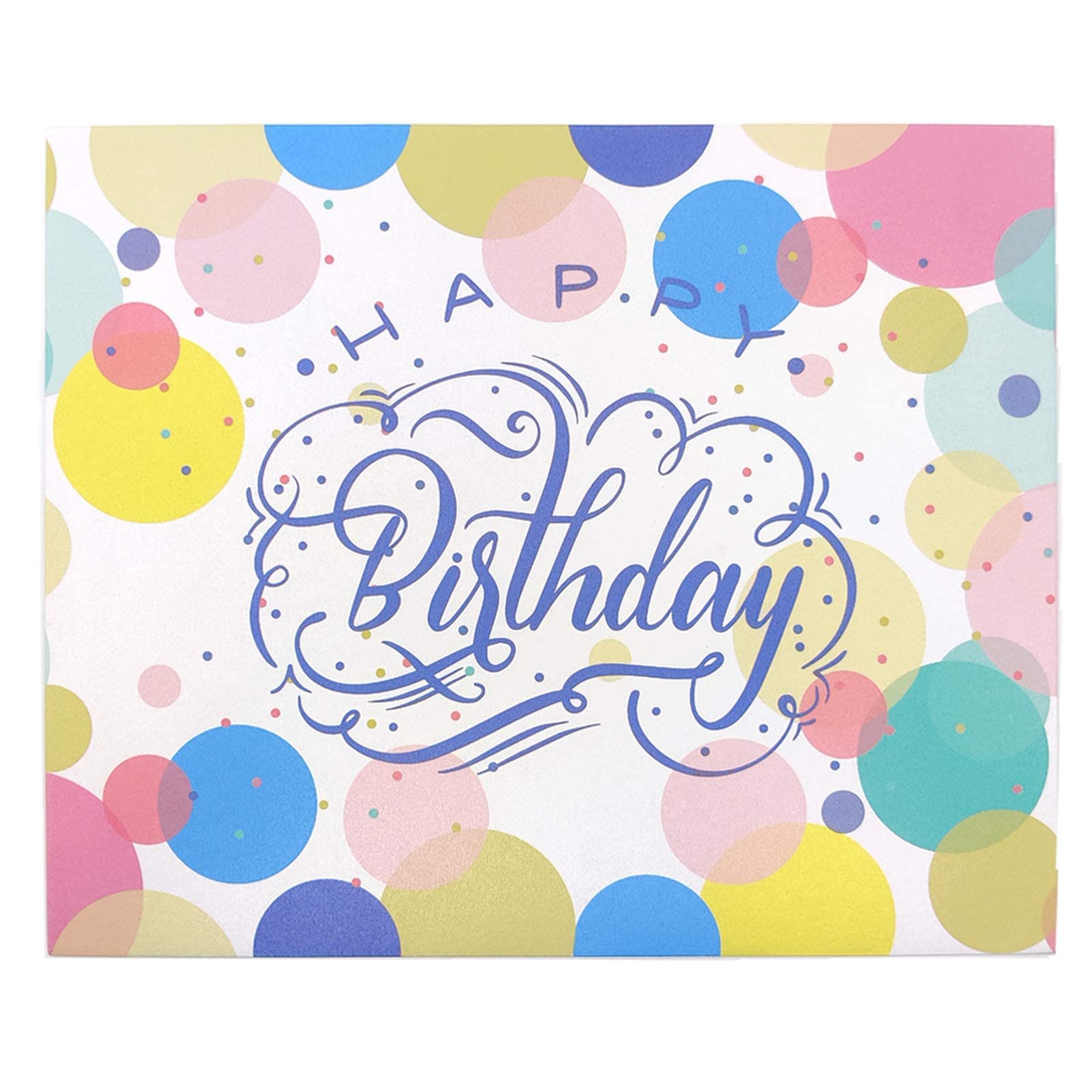 3D Handmade Birthday Pop Up Card - Happy Birthday Greeting Card with Cake Design | Perfect for Birthday Wishes, Anniversaries & Special Occasions