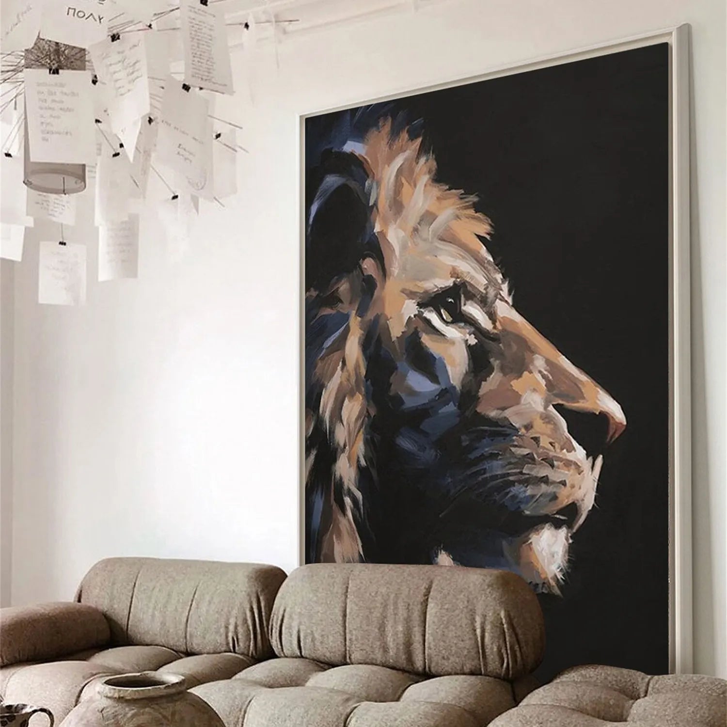 Animal Art Painting #AP055 - Handmade Canvas Wall Decor for Living Room, Bedroom & Office - Wildlife & Nature Inspired Artwork