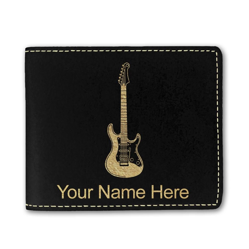 Genuine Faux Leather Wallet for Men & Women - Custom Engraved Personalized Gift - Perfect for Travel, Business & Everyday Use