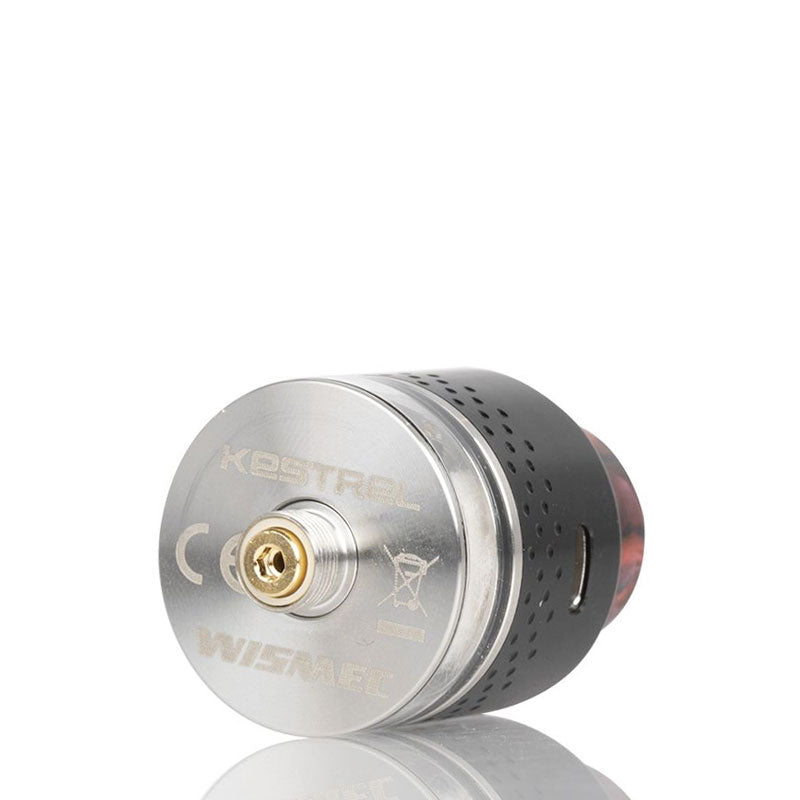 Wismec Kestrel Coil-less RDTA 4.0ml Rebuildable Dripper Tank Atomizer - Perfect for Vaping Enthusiasts & Cloud Chasing