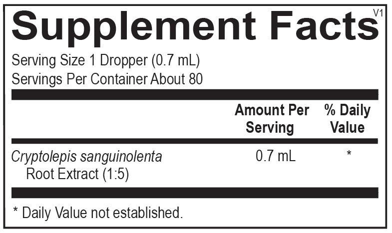 Cryptolepis Extract 2Oz (60ml) - Natural Herbal Supplement for Immune Support & Wellness - Perfect for Daily Health Boost & Herbal Remedies
