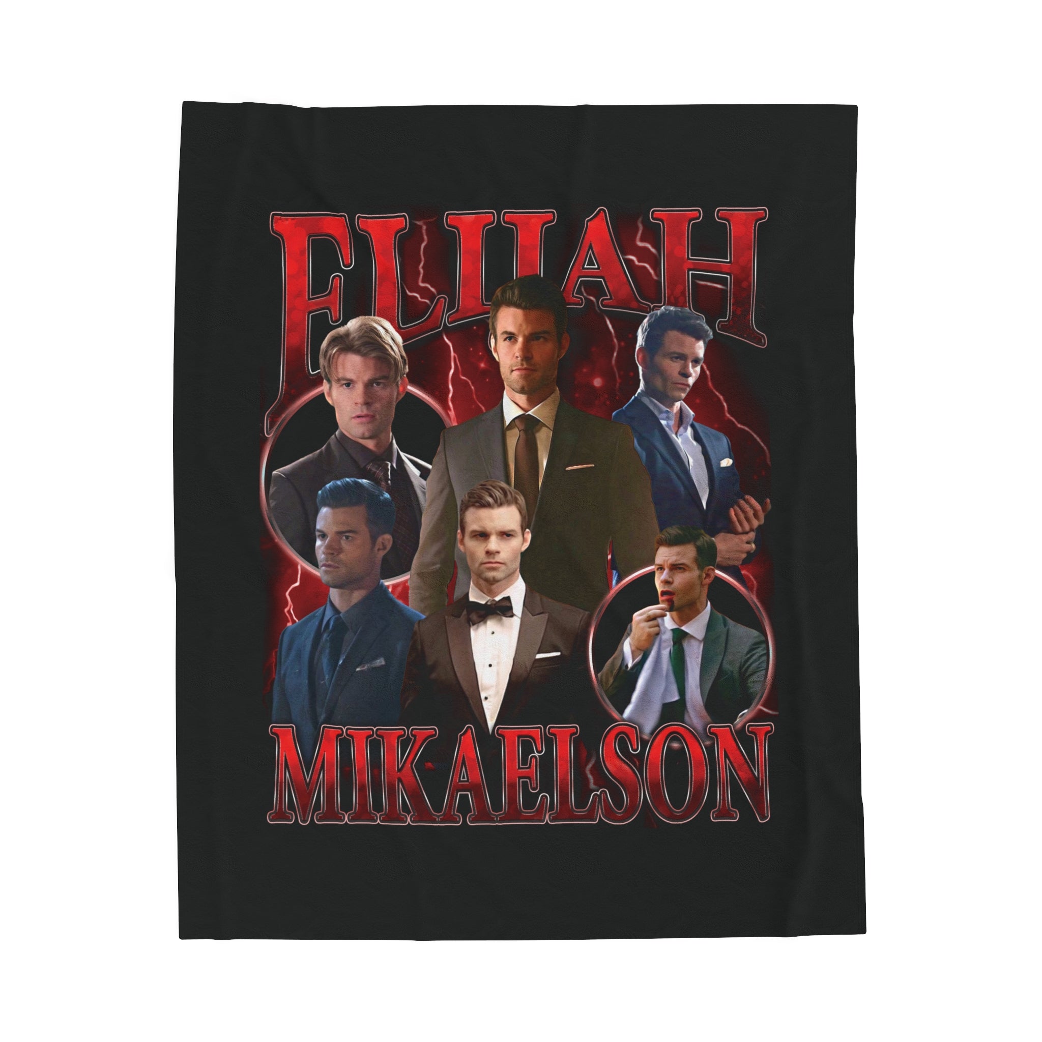Premium Soft Fleece Blanket - Eijah Mikaelson Cozy Throw for Bed, Couch & Travel - Warm & Lightweight for Home, Office & Outdoor Use