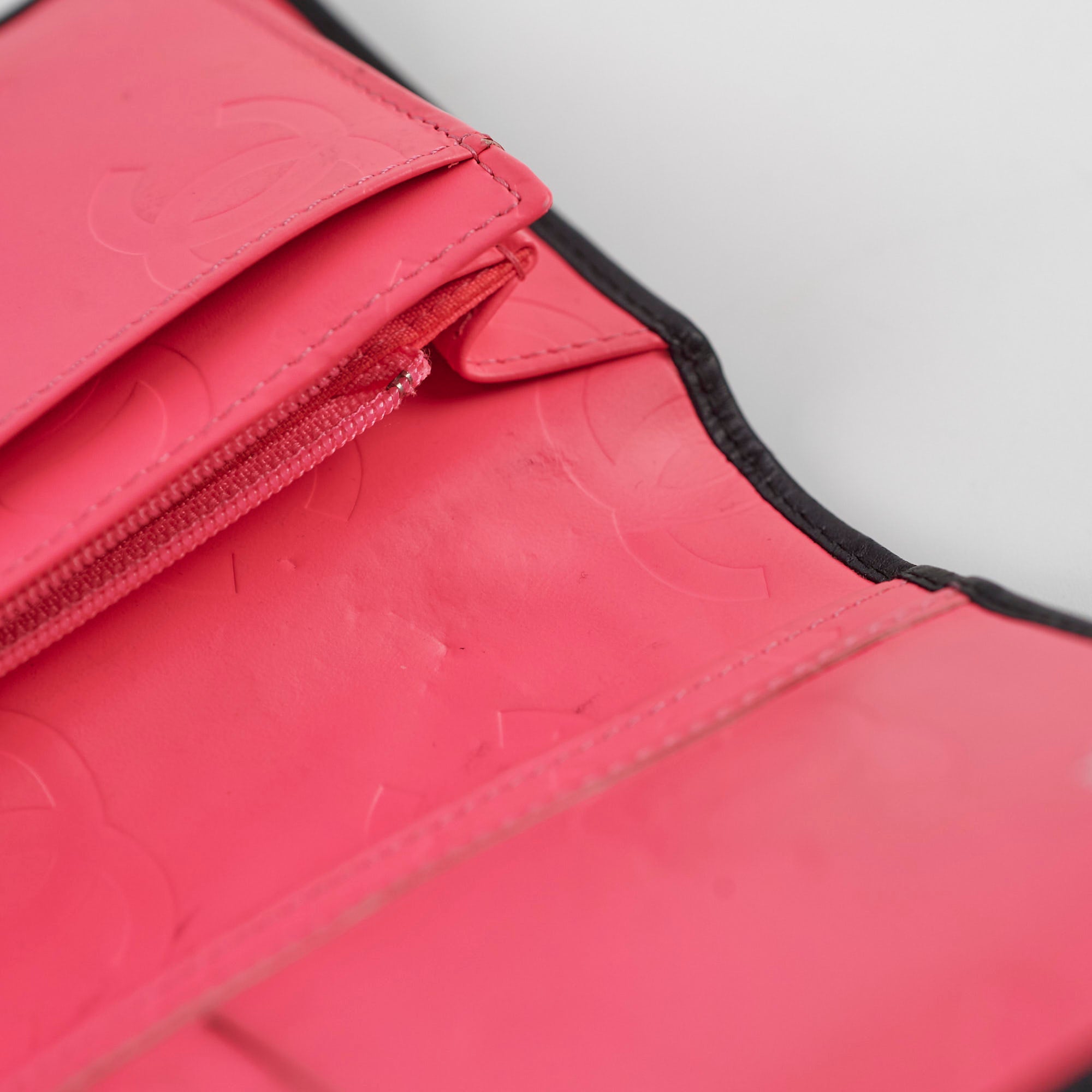 Chanel Cambon Long Flap Wallet in Calfskin Leather - Black & Pink for Women | Luxury Designer Handbag for Everyday Use & Special Occasions