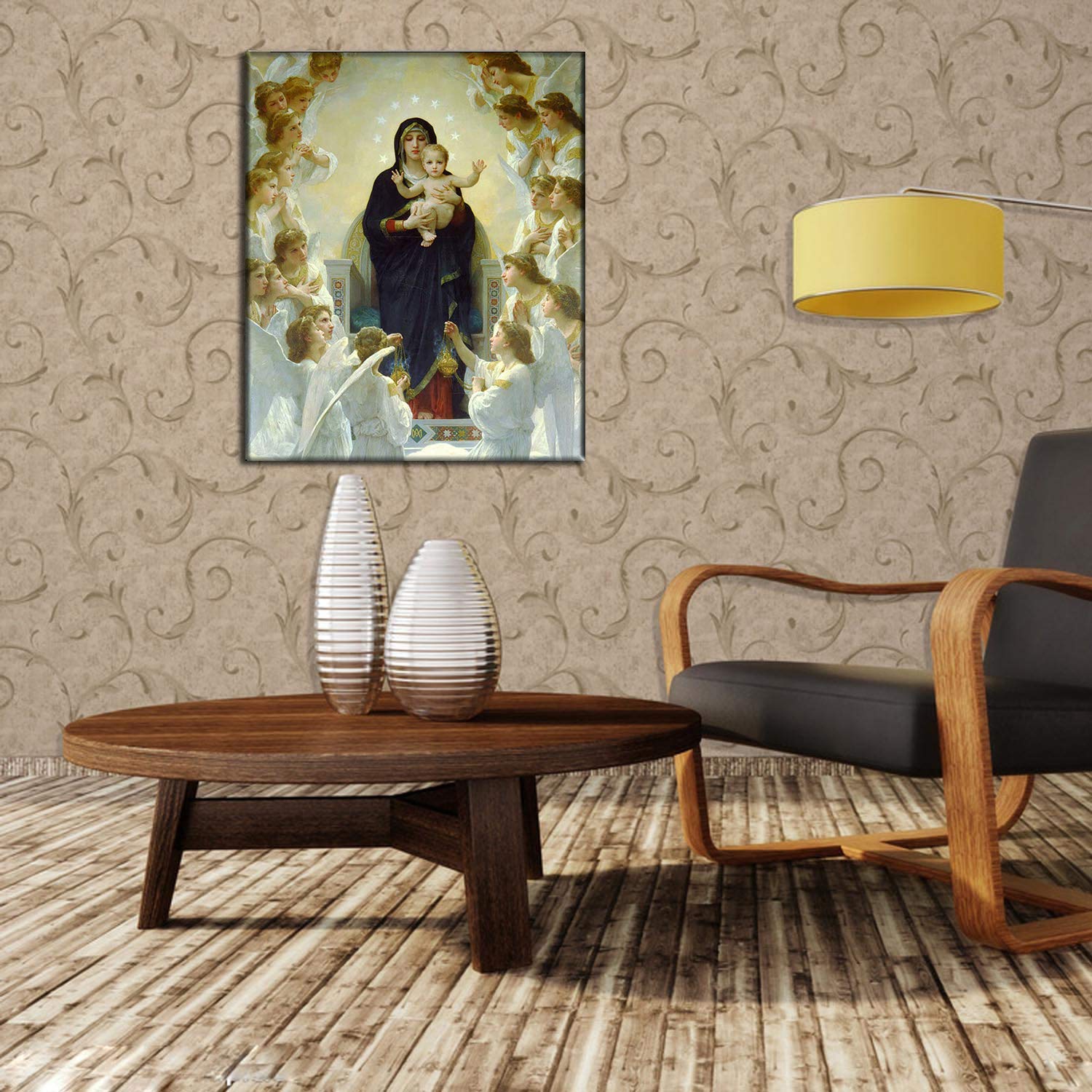 Jesus Picture Framed Wall Art - The Hand of God Religious Home Decor for Bedroom, Office & Church - Ready to Hang Inspirational Christian Gift (Perfect for Prayer Rooms, Sunday Schools & Faith-Based Spaces)