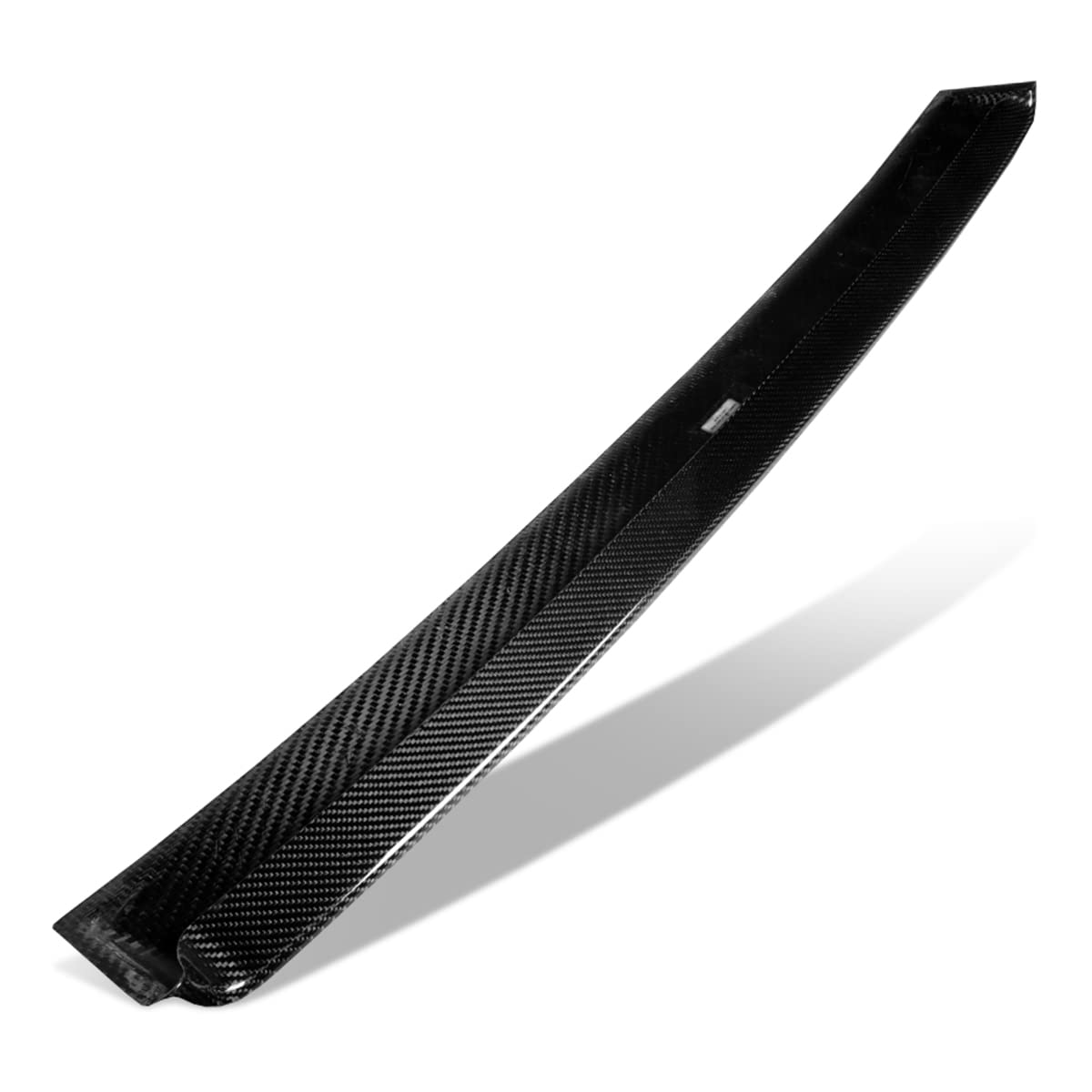DNA MOTORING 2-RSP-6627-CF Carbon Fiber Rear Window Roof Spoiler Wing for 2003-2008 Nissan 350Z Coupe - Black | Enhances Aerodynamics & Sporty Style | Perfect for Car Enthusiasts & Performance Upgrades
