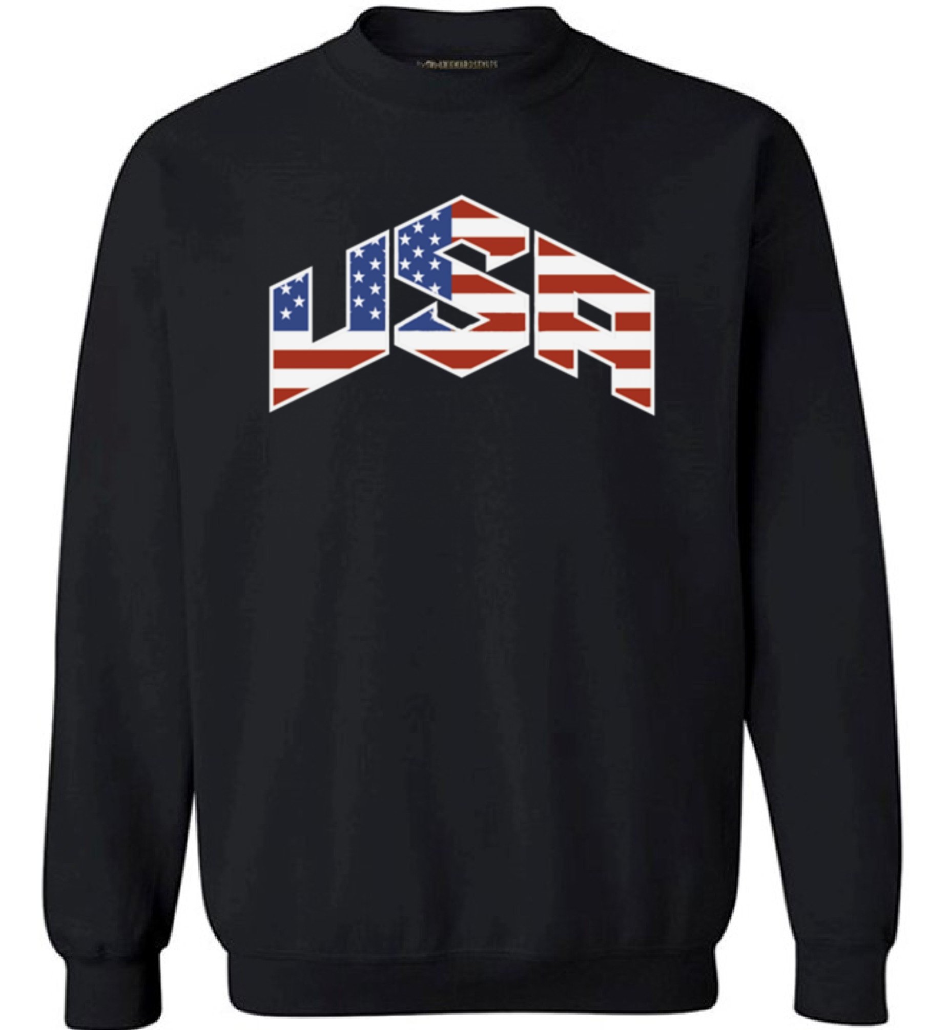 Awkwardstyles Patriotic USA Flag Crewneck Sweatshirt - 4th of July Independence Day Apparel for Men & Women | Perfect for American Holidays, BBQ Parties & Casual Wear