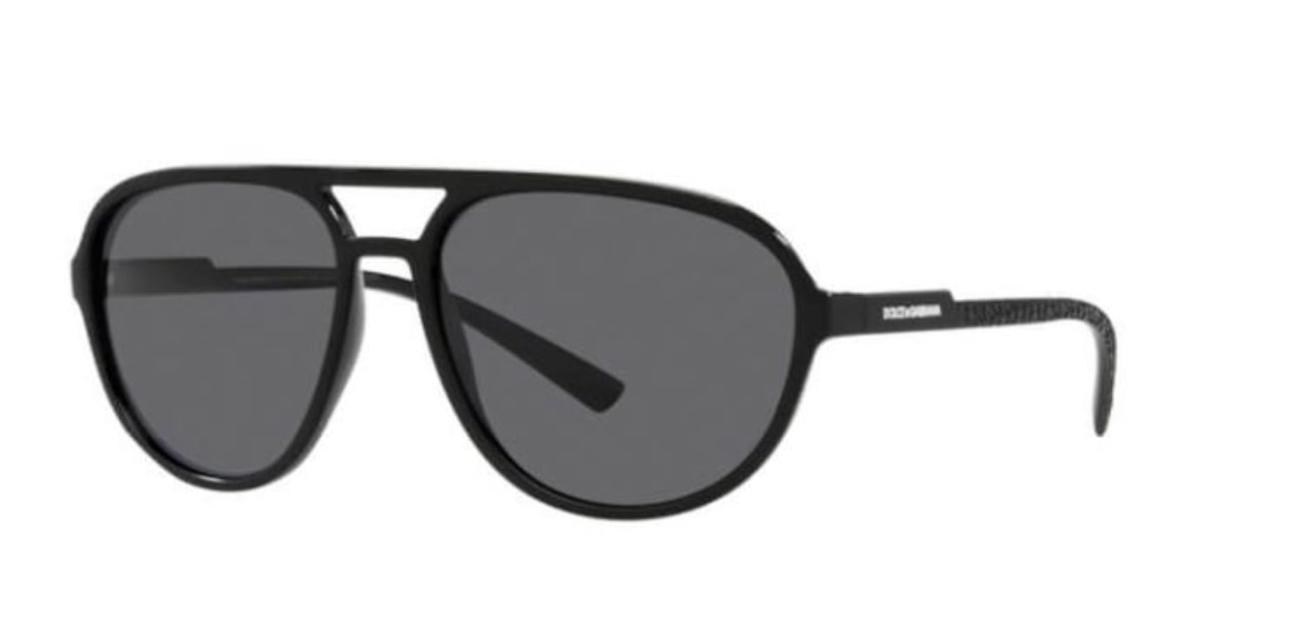 Dolce & Gabbana Men's Round Fashion Sunglasses UV Protection Polarized Lenses for Driving, Beach & Outdoor Activities