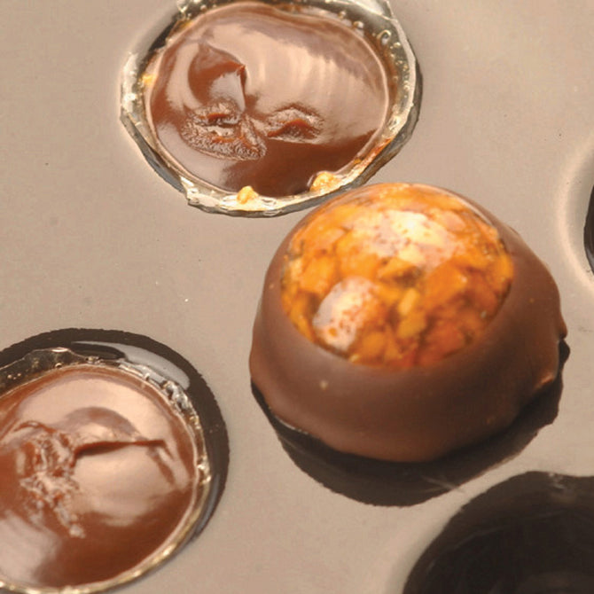 Flexipan Mini Half Sphere Silicone Mold - 96 Cavities for Baking, Chocolate, Candies, Ice Cream & Desserts | Perfect for Home Bakers & Professional Chefs