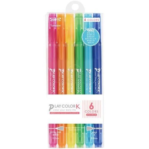Premium Play Color K Felt Tip Pen Set by Tombow - 36 Vibrant Colors for Artists, Bullet Journaling & Calligraphy - Ideal for Sketching, Coloring Books, Hand Lettering & DIY Crafts