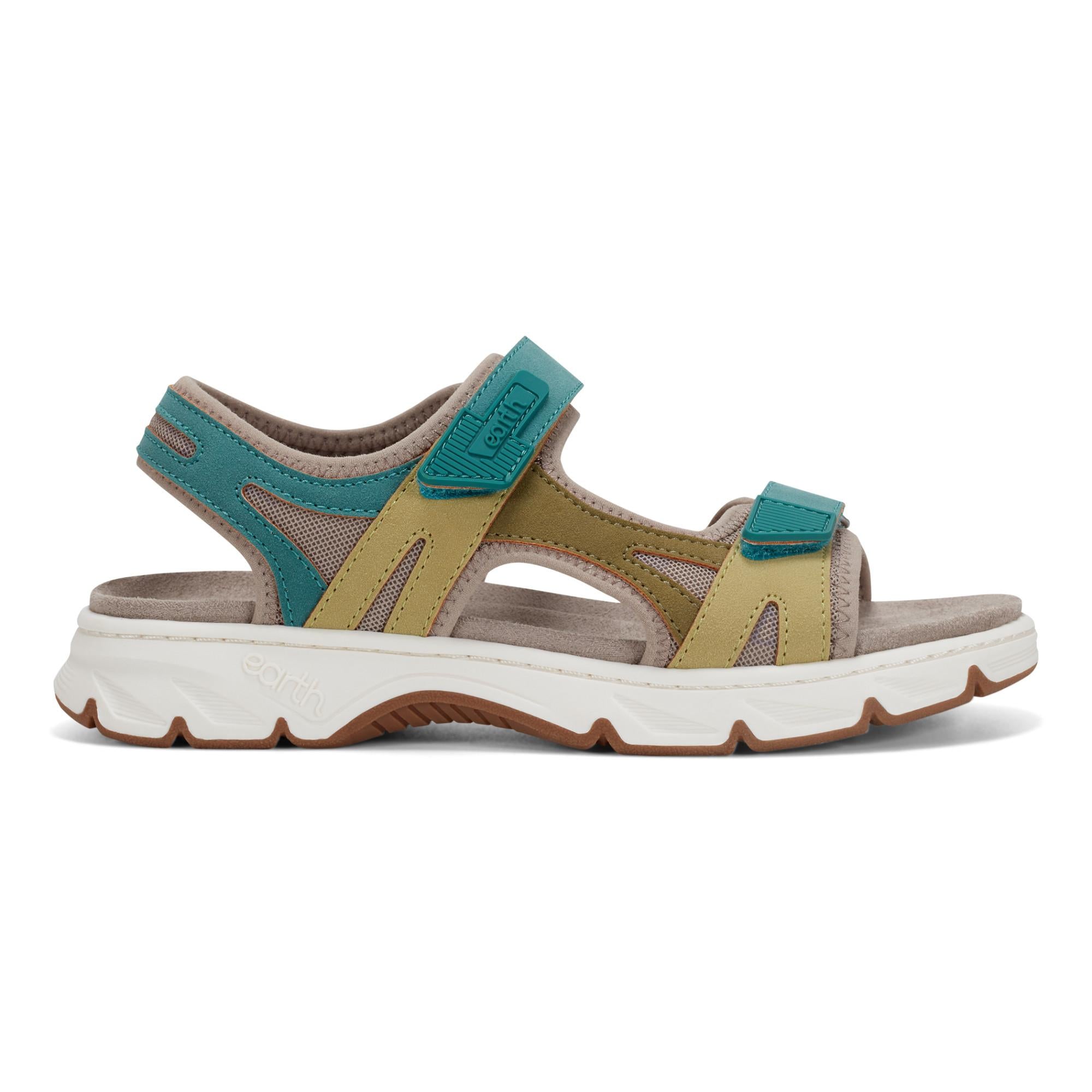 Earth Women's Venny3 Green M - Comfortable Casual Sneakers for Walking, Running & Everyday Wear | Eco-Friendly Women's Shoes for Outdoor Activities & Workout