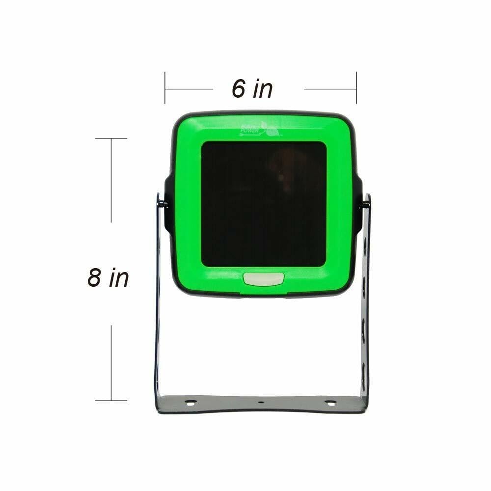 Nature Power Solar LED Swivel Light - Waterproof Outdoor & Indoor Solar Light for Garden, Pathway, Patio, Deck, Yard, Porch Lighting | Energy Efficient Solar Powered Light with Adjustable Head