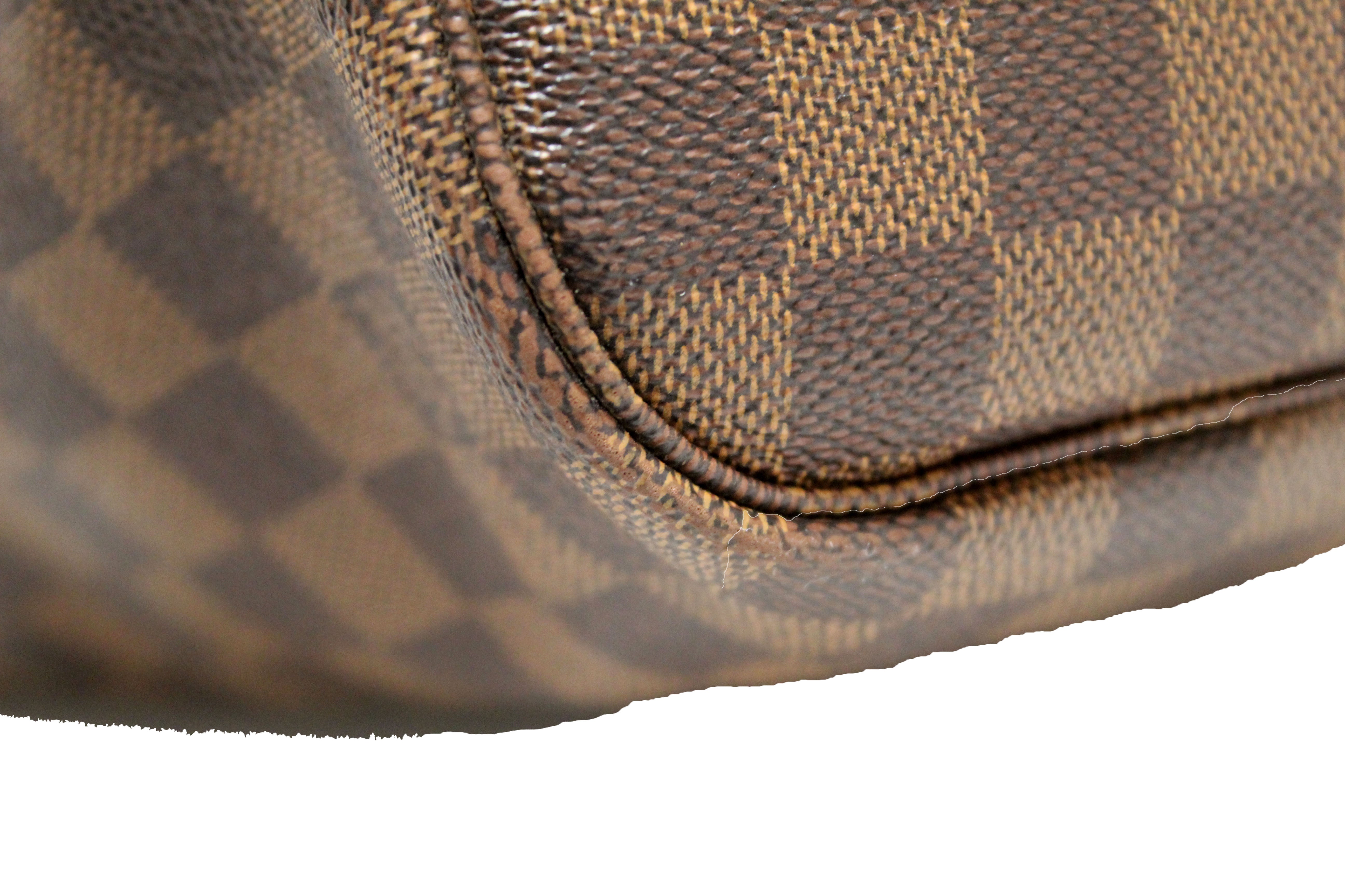 Authentic Louis Vuitton Damier Ebene Neverfull MM Shoulder Bag - Luxury Tote for Women, Perfect for Work, Travel & Shopping (Brown Canvas)