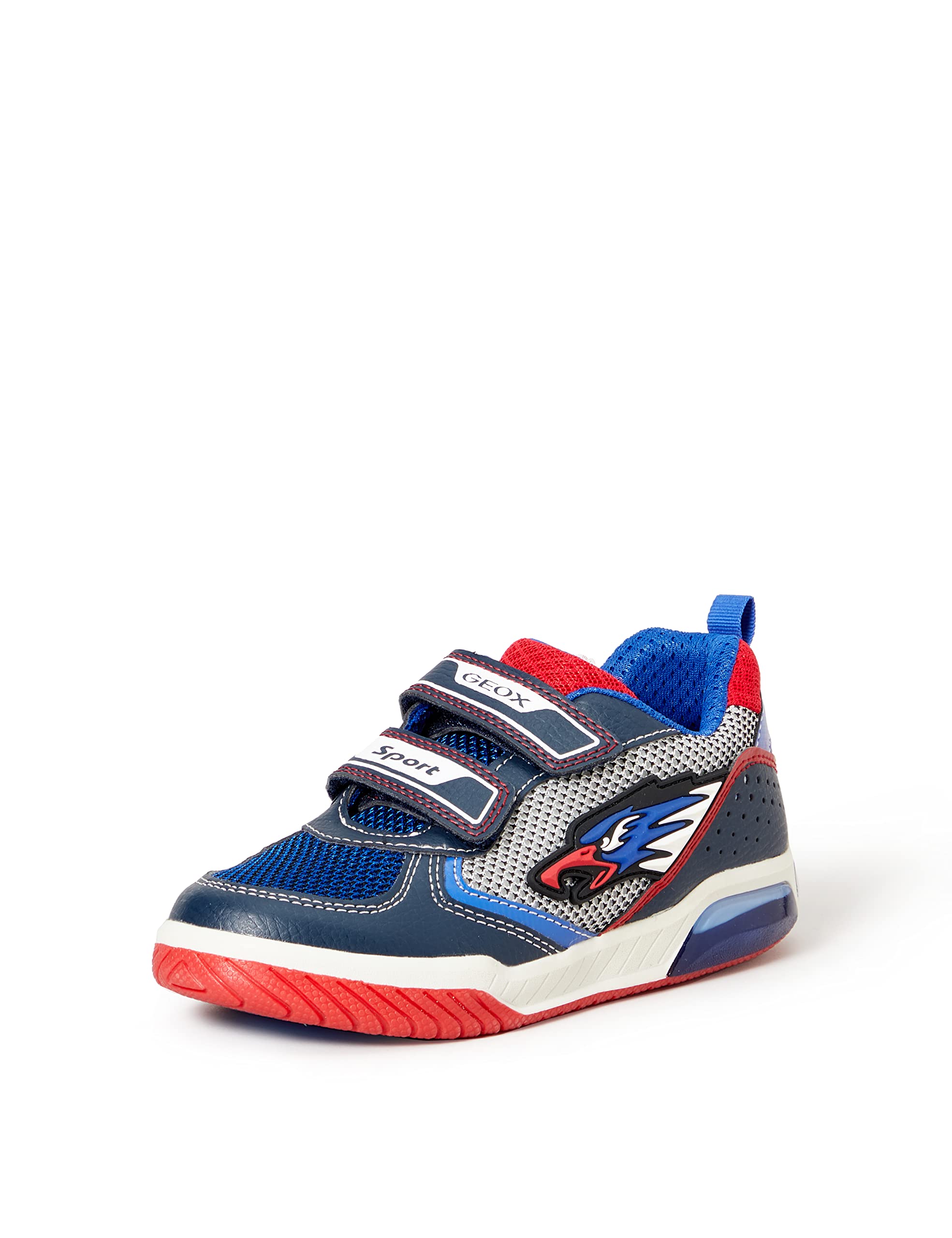 Geox Boys' Inek 13 Sneakers for Little & Big Kids - Breathable School Shoes for Active Play & Everyday Wear