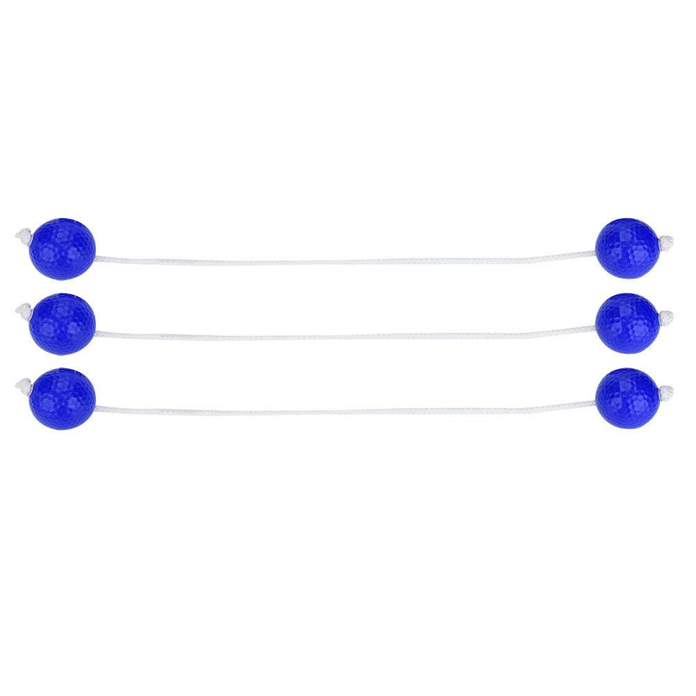 Dioche Ladder Balls Set - 3 Pairs of Toss Bolas with 2 Color Options (Blue) for Outdoor Lawn Games, Backyard Parties & Camping Activities