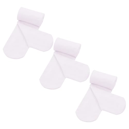 3 Pairs White