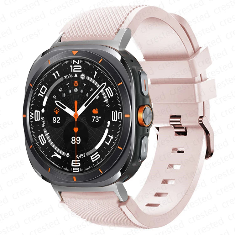 Rugged Band for Samsung Galaxy Watch Ultra - Durable Military-Grade Strap for Outdoor Sports & Fitness Tracking