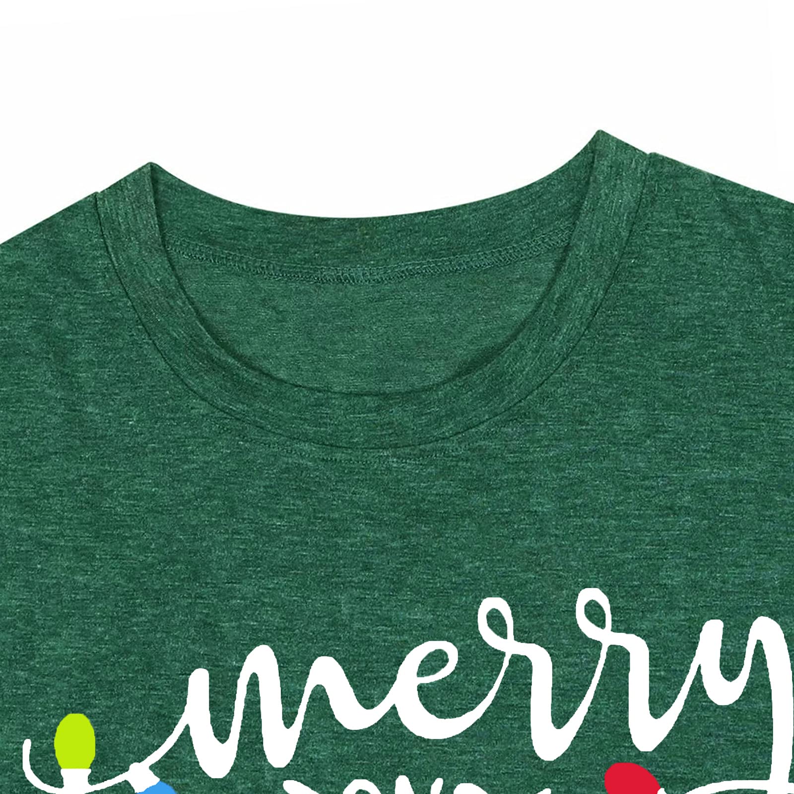 Christmas Plus Size Shirt for Women - Merry and Bright Holiday Tops, Oversized Xmas Tee, Fall Fashion T-Shirt | Perfect for Holiday Parties, Family Gatherings & Festive Outfits