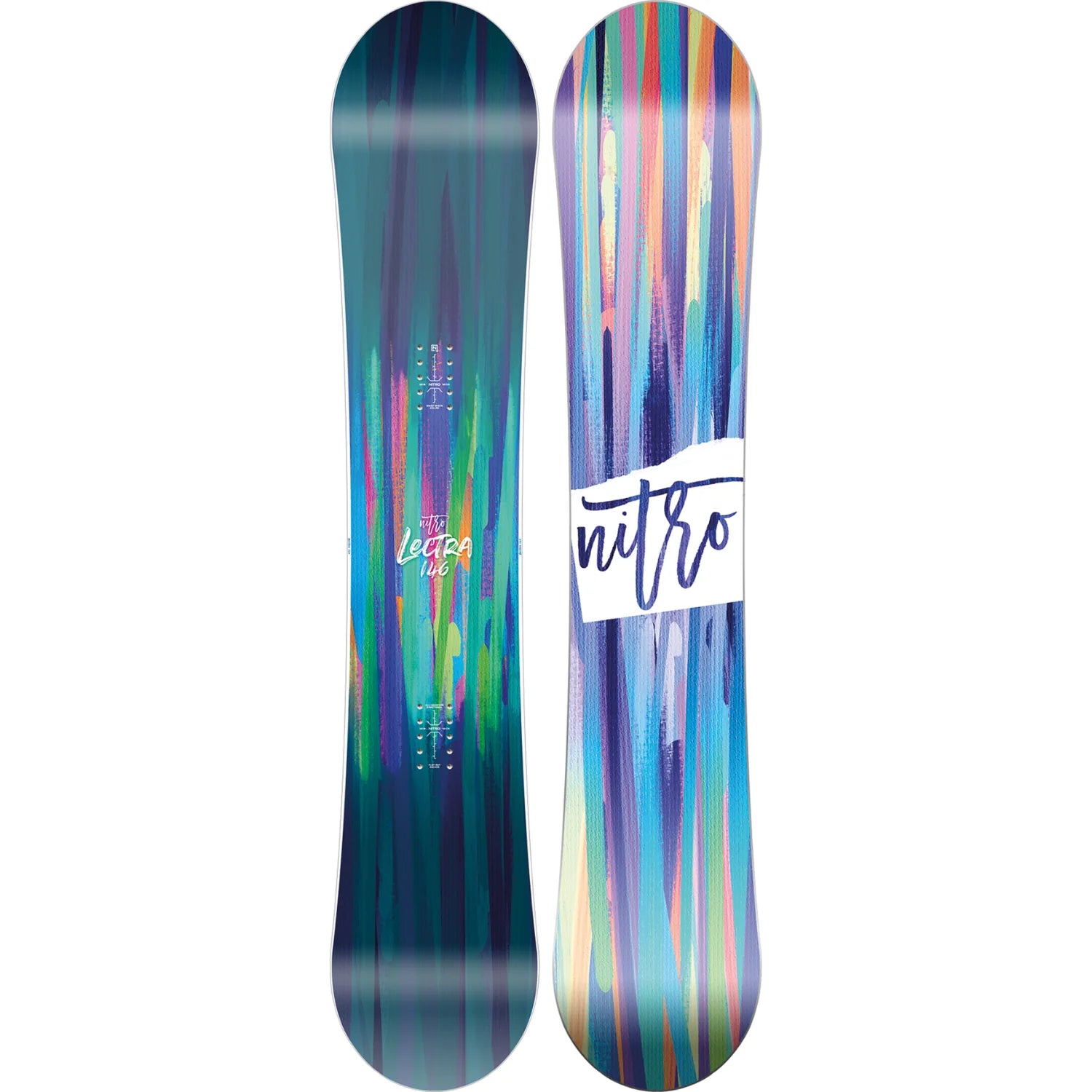 2024 Nitro Lectra Women's Snowboard - Perfect for All-Mountain Riding & Freestyle Tricks