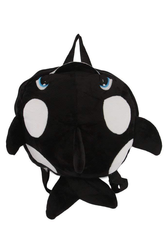 INSTABUYZ Cute Soft Plush Backpack for Kids - Lightweight Preschool & School Bag, Durable Picnic Bag in Vibrant Colors - Perfect for School, Travel & Outdoor Adventures