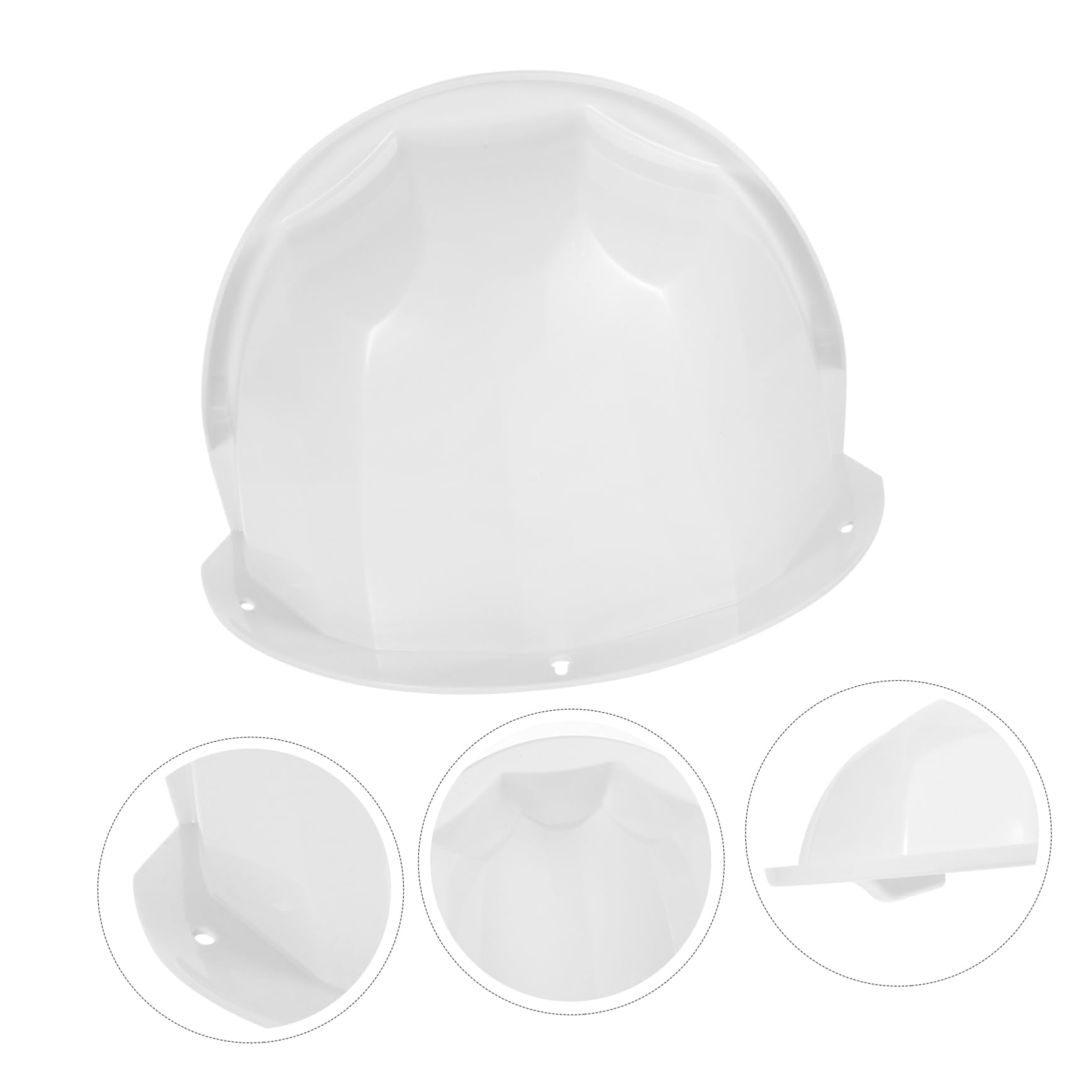2 Pack Weatherproof Outdoor Camera Cover - Sun Rain Shade Shield for Dome CCTV & Security Cameras | Perfect for Home Surveillance, Backyard Monitoring & Weather Protection