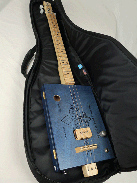 Premium Cigar Box Guitar Gig Bag - Durable Padded Case for Protection & Travel - Perfect for Musicians, Performances & Storage