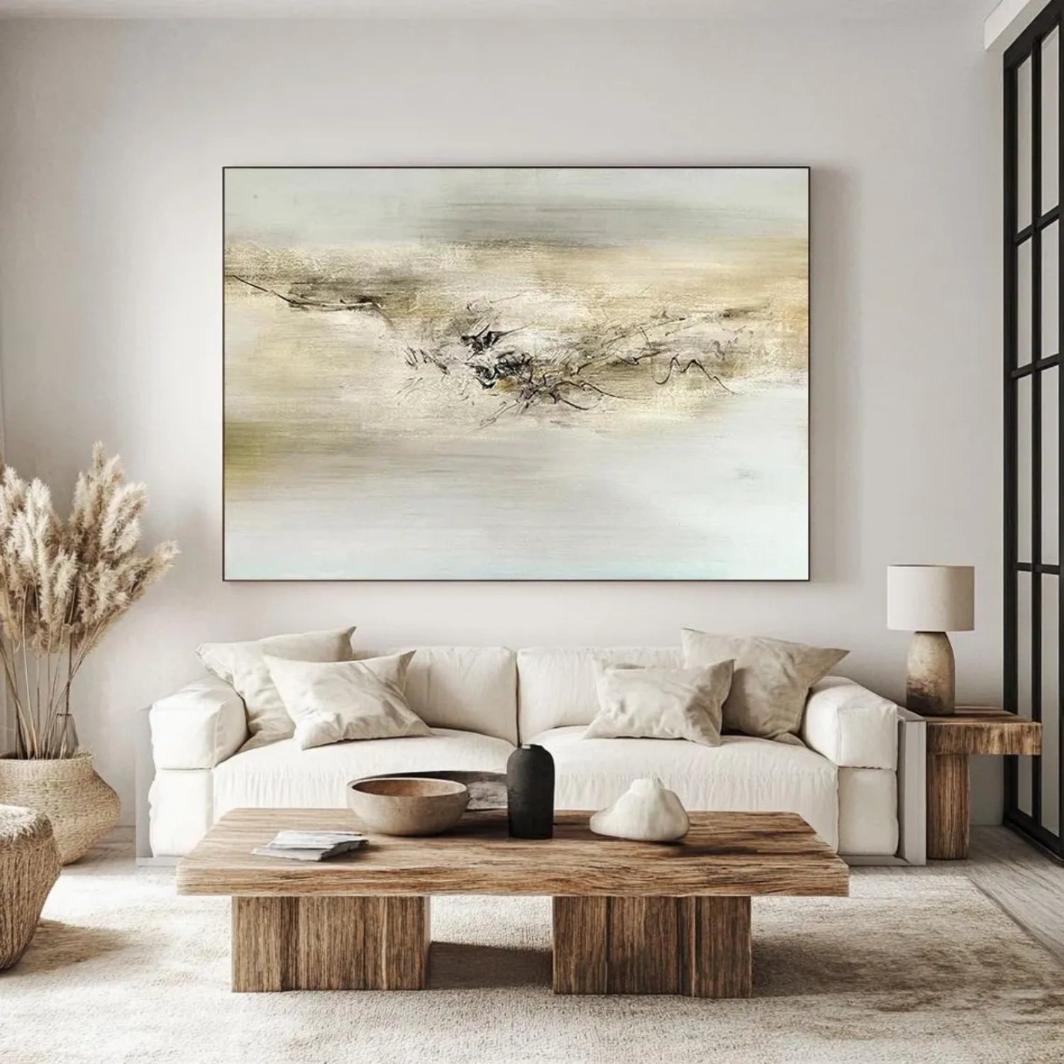 Abstract Tranquility #WS283 - Modern Canvas Wall Art for Home & Office Decor | Perfect for Living Room, Bedroom, or Workspace