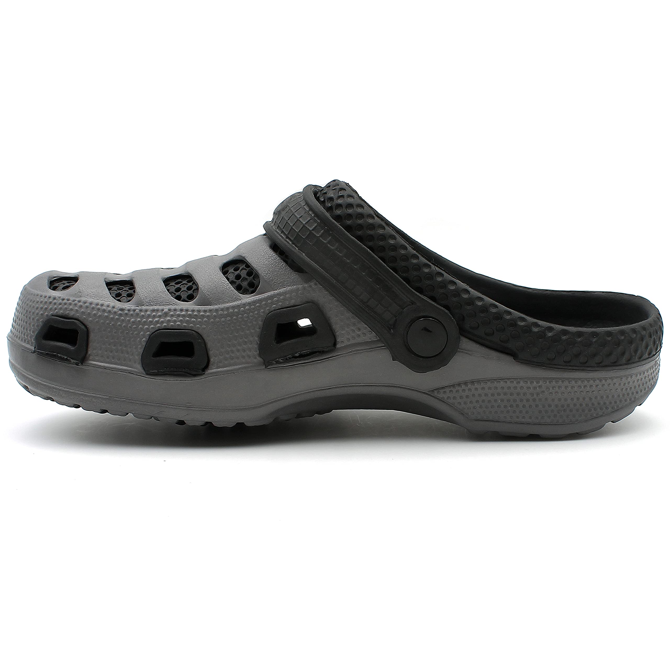 Men's Comfortable Garden Clogs - Breathable Two-Tone Sandals & Slippers for Summer | Beach, Backyard, Poolside & Casual Wear