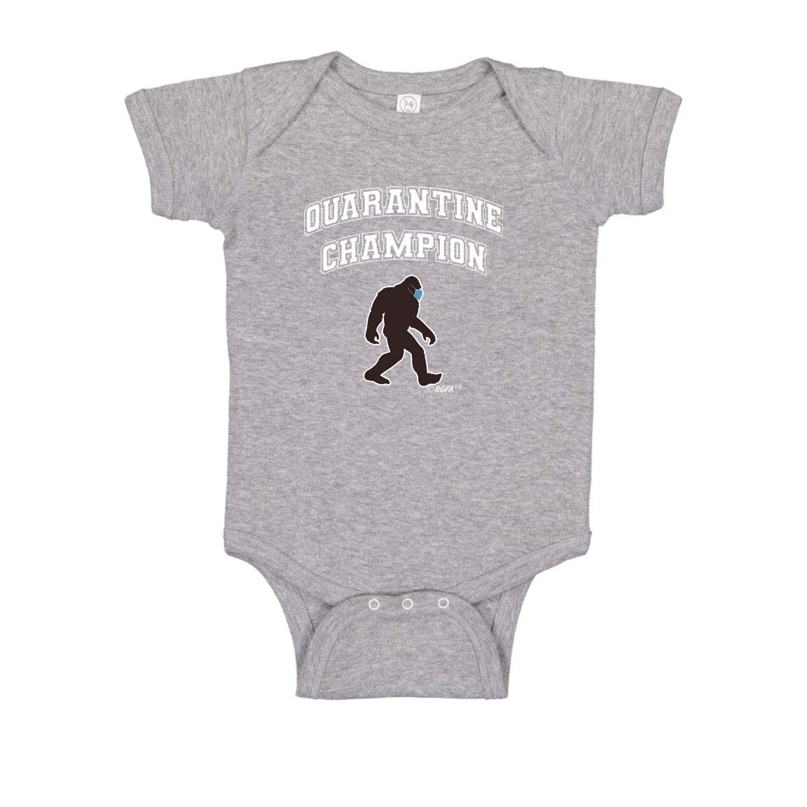 Sasquatch Baby Bodysuit & Bib Set - Perfect for Quarantine & Playtime