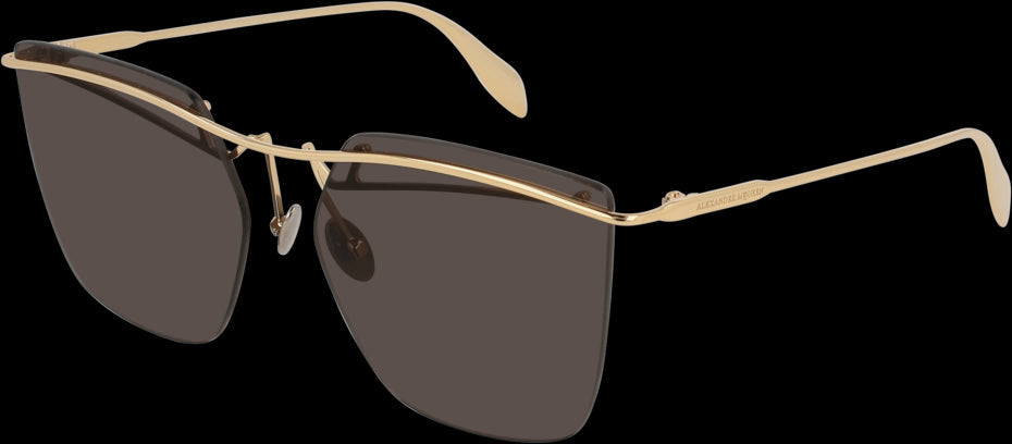 Alexander McQueen AM0144S Sunglasses - Luxury Designer Shades for Men & Women - UV Protection & Polarized Lenses - Perfect for Driving, Travel & Outdoor Activities