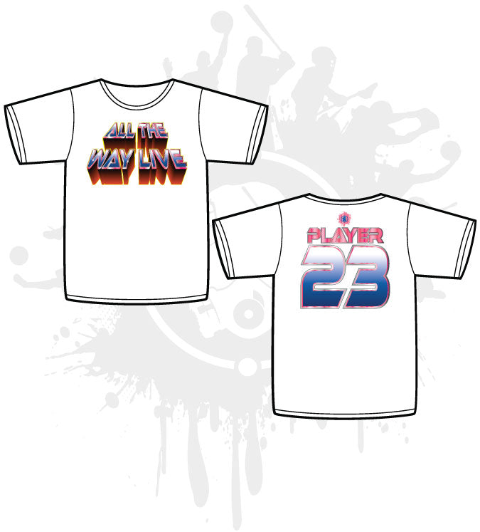 Vintage 80s TV Show Inspired White Sublimation Jerseys - Retro Baseball Shirts for Fans, Cosplay & Casual Wear