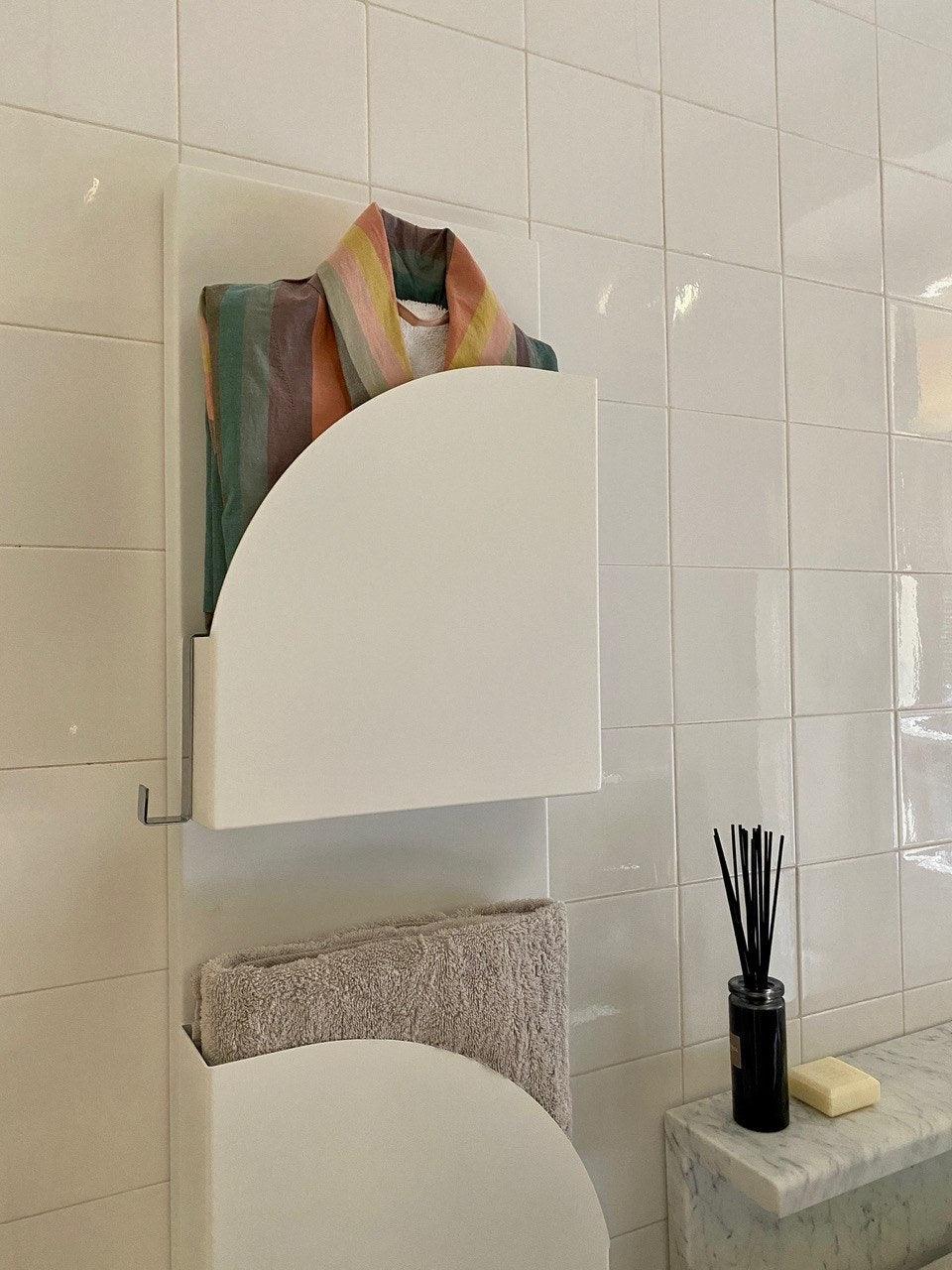 Mg12 Geometricians Christmas Towel Warmer - 12W x 36H - Perfect for Bathrooms, Kitchens & Holiday Gift Giving