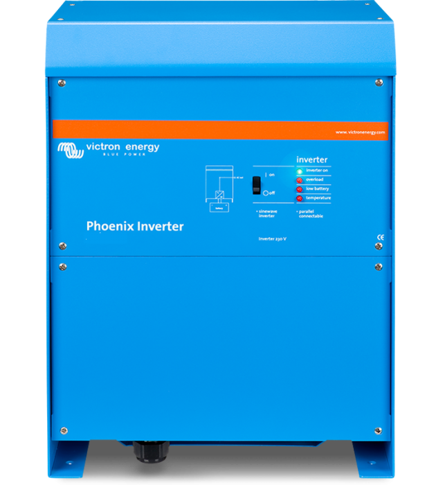 Victron Energy Phoenix Inverter 12V 3000W 230V Pure Sine Wave Smart Inverter for RVs, Boats & Off-Grid Solar Power Systems