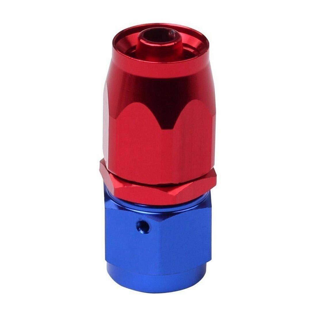 AN12-12AN Straight Swivel Hose End Fitting Adapter - Universal Fit for AN-4 Fuel Hose & Oil Lines - Perfect for Automotive, Marine & Industrial Fuel Systems