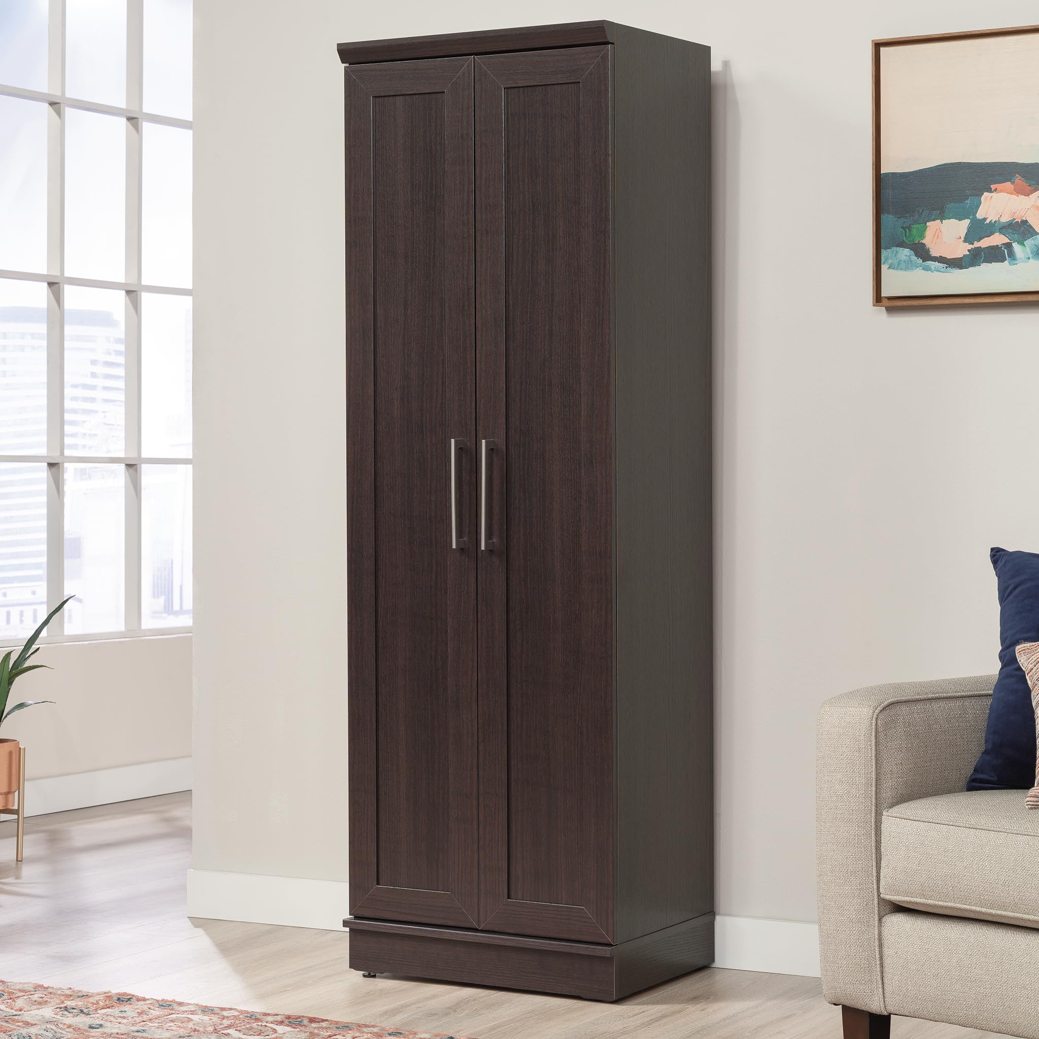 Sauder HomePlus Adjustable Shelf Kitchen Pantry Storage Cabinet - 23.31