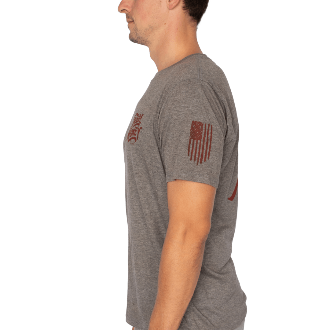 The Mantra Tee - Premium Cotton T-Shirt in Steel Grey | Comfortable & Stylish Casual Wear for Men & Women | Perfect for Everyday Outfits, Lounge Wear & Street Style