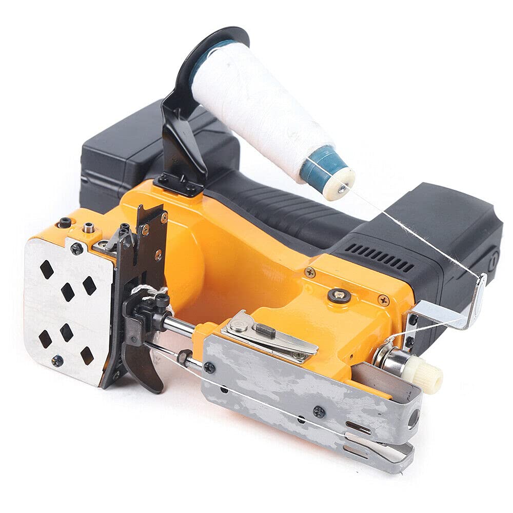Heavy Duty Industrial Electric Bag Sewing Machine - Portable Handheld Stitching Closer for Kraft Paper Bags, Woven Bags & Express Packages | Perfect for Packaging, Shipping & Warehouse Use