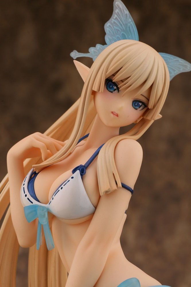 Shining Resonance Kirika Towa Alma 1/7 Scale Swimsuit Figure - Limited Edition with DLC Appendix | Anime Collectible for Display & Gaming Enthusiasts